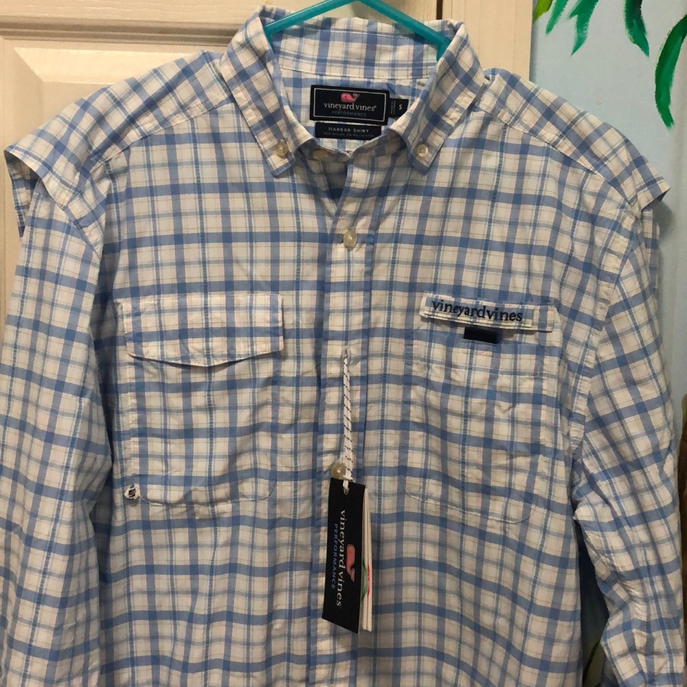 Brand New Vineyard Vines Performance Harbor Shirt
